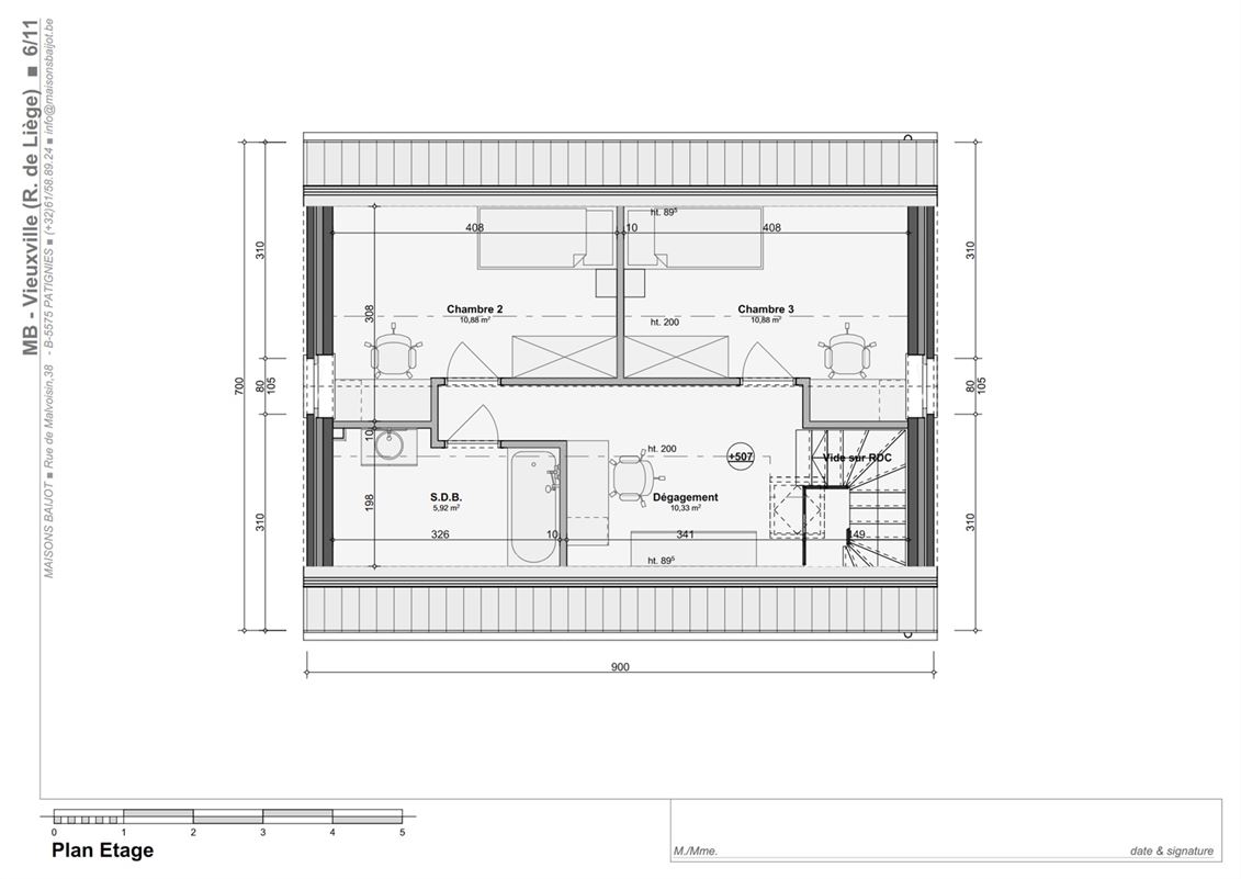 Image 7 : Projet de constructions neuves à 4190 VIEUXVILLE (Belgique) - Prix 275.500 €