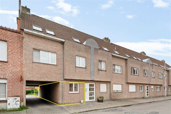 Eénslaapkamerappartement in kleinschalig gebouw met leuke tuin