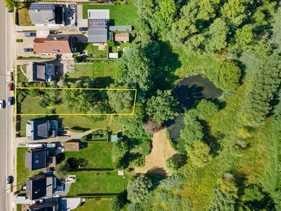 Bouwgrond voor open bebouwing – 937 m² met prachtig groen achteraan