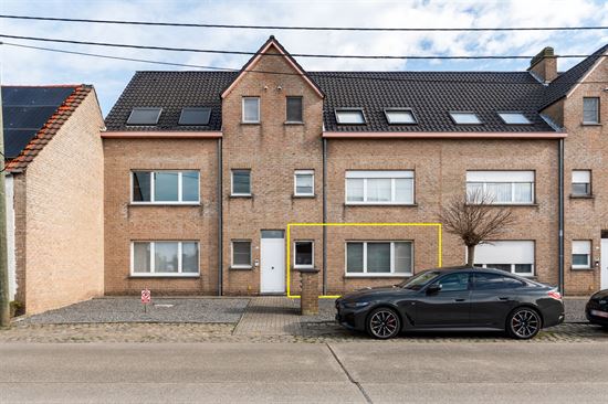 Gelijkvloers appartement met 2 slaapkamers, tuin en garage in Duffel