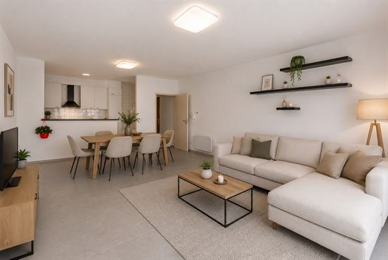 Smaakvol gerenoveerd appartement met terras en optionele garage