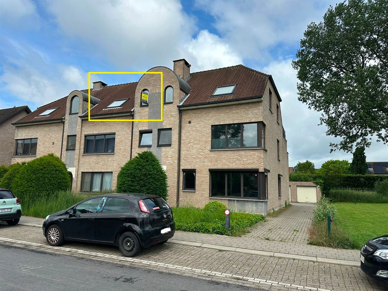 Duplex-appartement met 1 slaapkamer en groot, zonnig terras