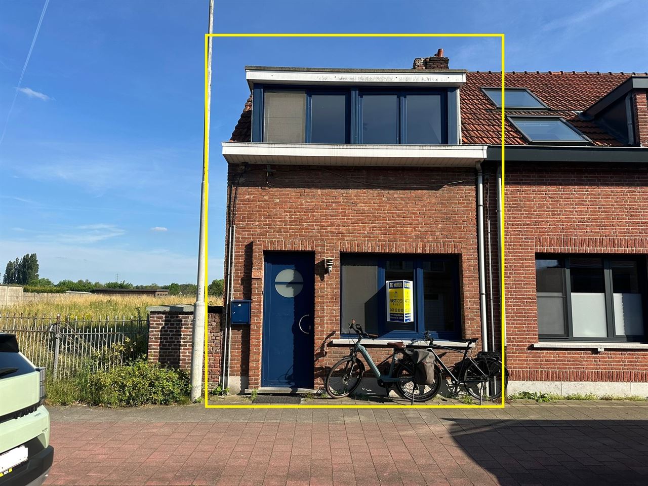 Charmante woning met 2 slaapkamers en tuin met zicht op groen.