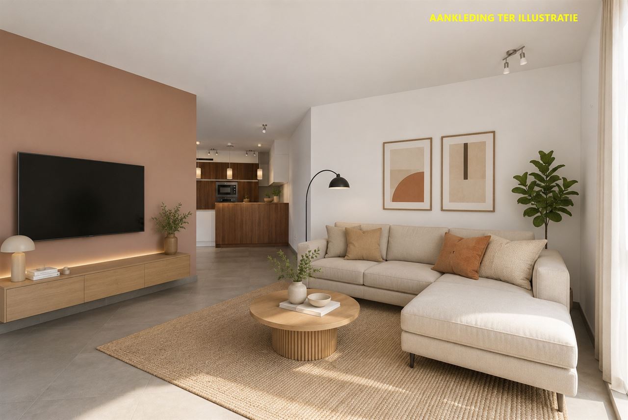 Instapklaar appartement met EPC A, terras en parking