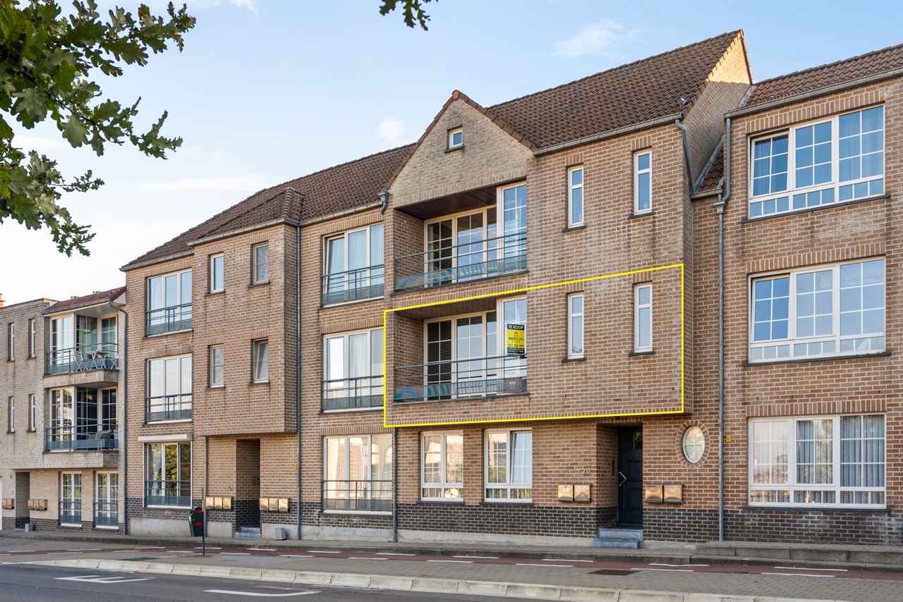 Appartement met 2 slpks, autostaanplaats en 2 terrassen
