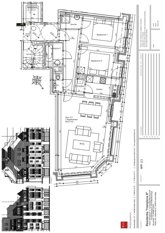Appartement nieuwbouw met 2 slaapkameers en 2 badkamers te koop te BLANKENBERGE (8370)