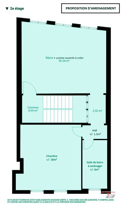 Bel immeuble 1 commerce + 3 apparts dans l'hypercentre