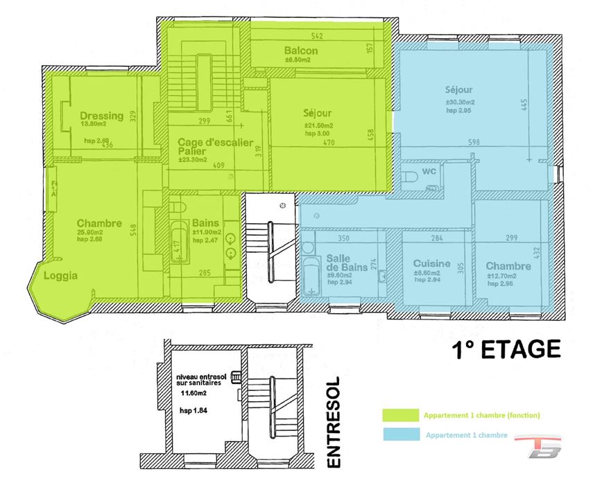 Idéal pour restaurant + 4 appartements (ou Airbnb)