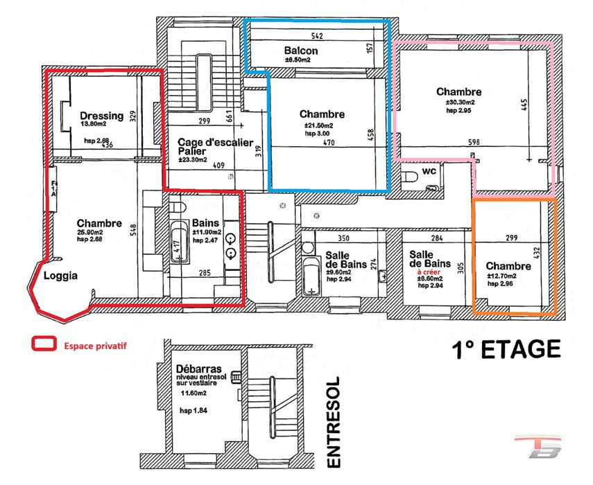 Propriété 6 chambres d’une capacité de 15 personnes