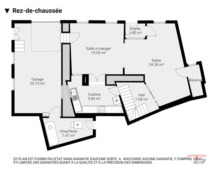 Spacieuse maison 3 ch (poss. 4) avec vue à 2 pas du centre