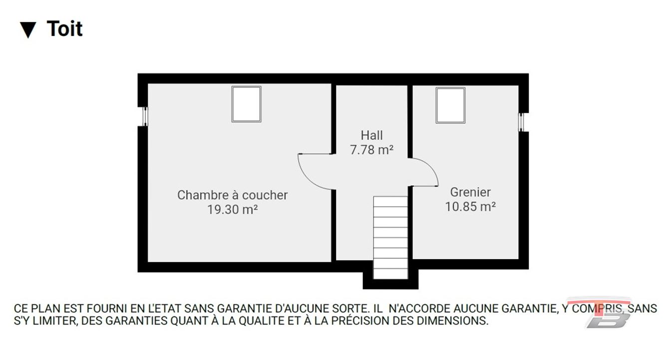 Spacieuse maison 3 ch (poss. 4) avec vue à 2 pas du centre