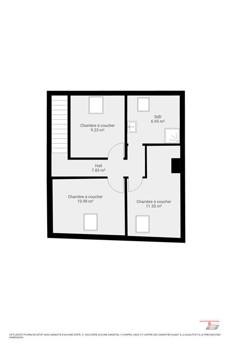 Maison de caractère 5 chambres du début XXe avec spacieuse cour