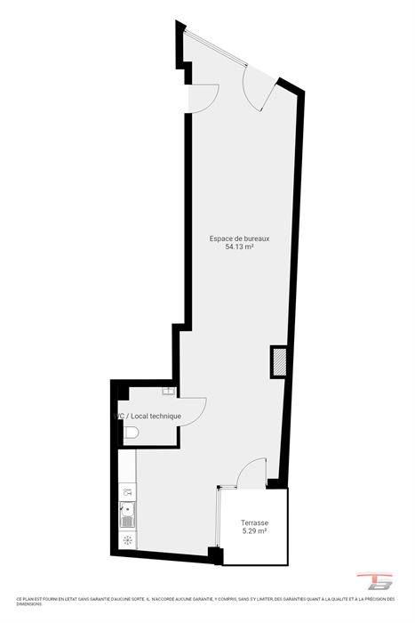 Espace de bureaux neuf idéal pour professions libérales