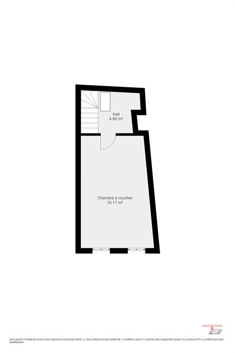 Maison 2 chambres avec cour dans une rue calme du centre ville