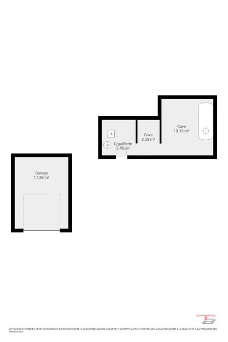 Bungalow une chambre sur terrain de 610 m² situé à Embourg