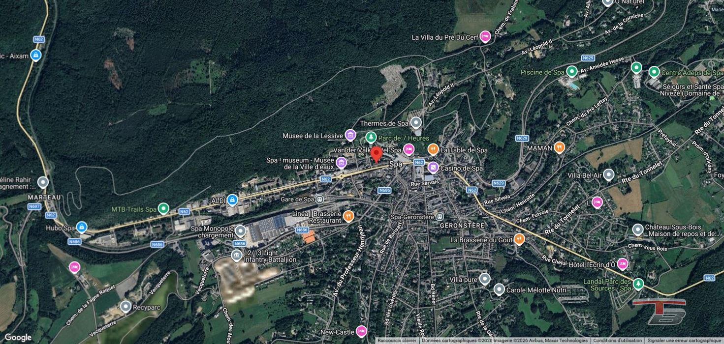 Studio meublé idéal pour une personne seule dans le centre de Spa
