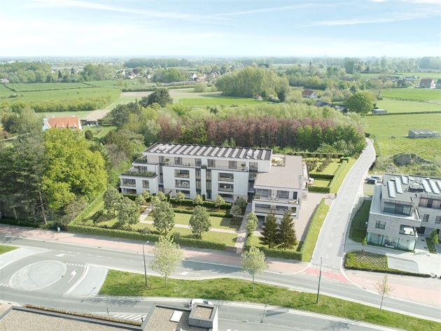 Prachtig appartement met zicht op groen