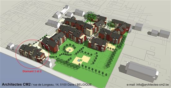 Les Résidences d'Andennelle - Résidence DIAMANT