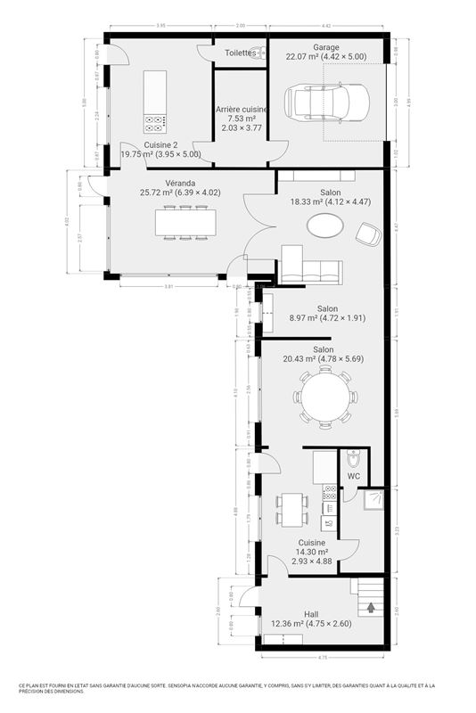 !!Option!!Splendide maison 4 façades à Stud