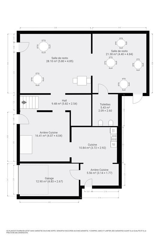 Maison avec commerce en rez de chaussée