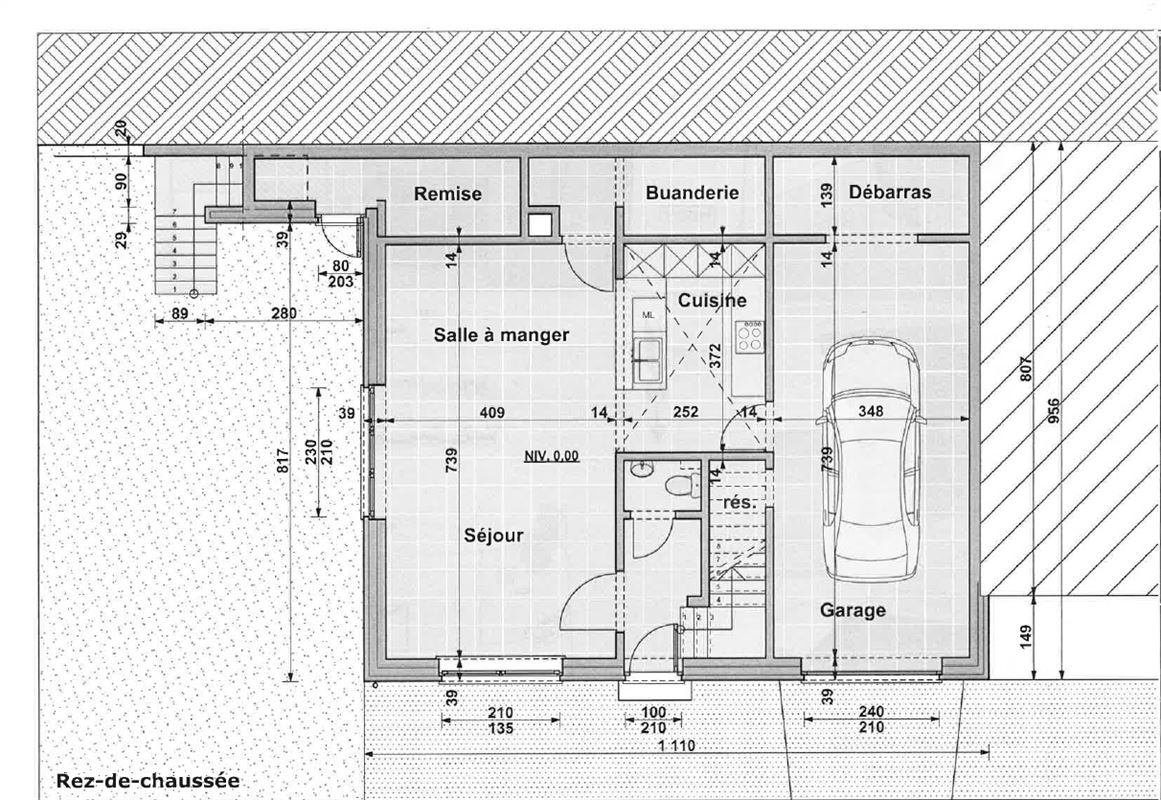 !!!!Option!!Gros oeuvre fermé dans une rue calme de Ben-Ahin