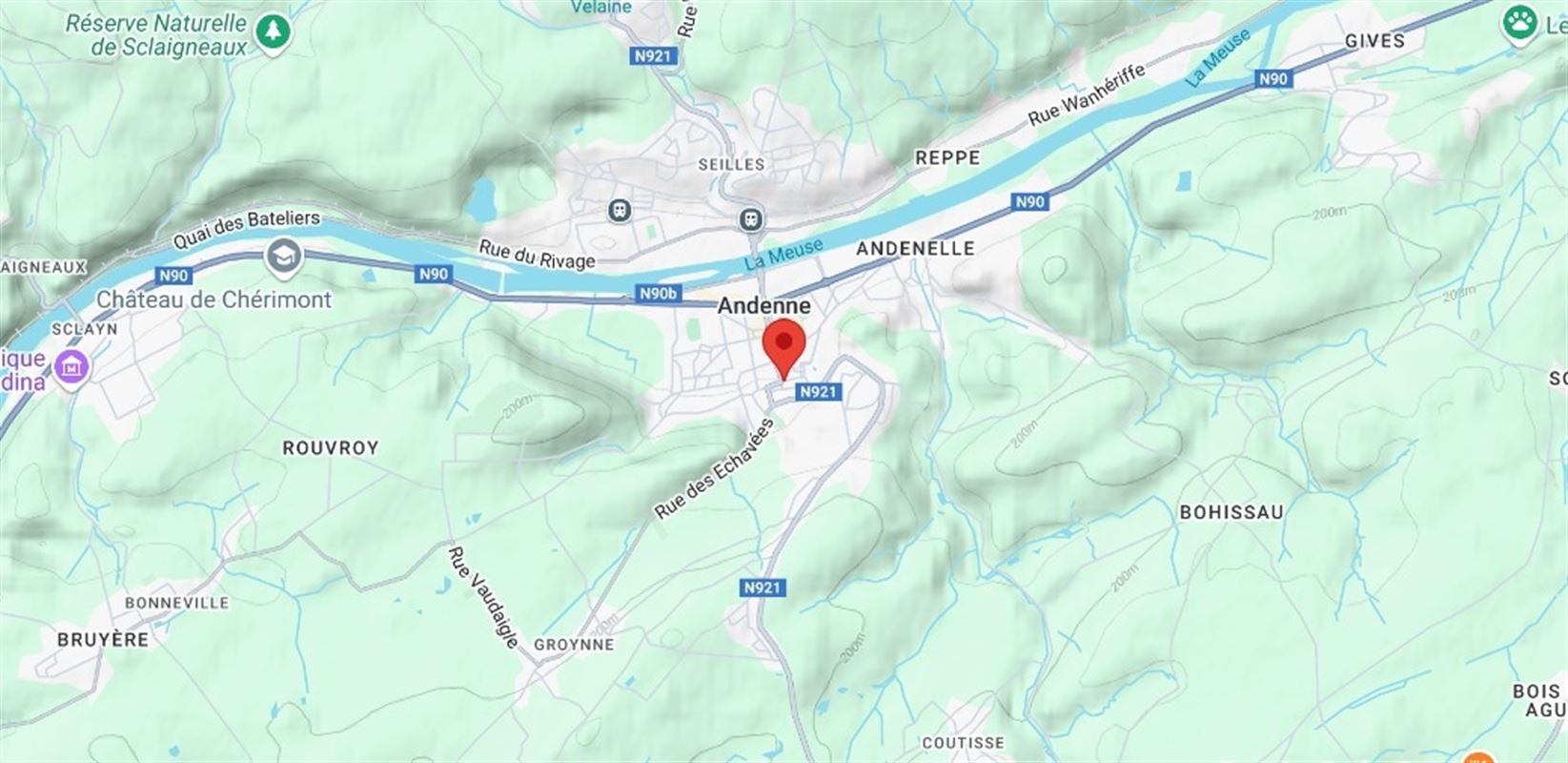 Parcelle de 3.64 ares en centre-ville d'Andenne