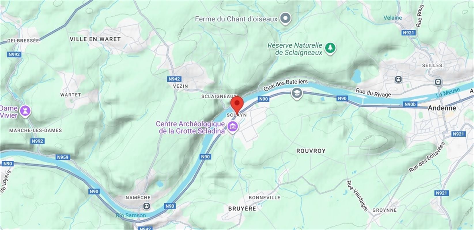 !!!Option!!!Superbe penthouse 3 chambres en bord de Meuse