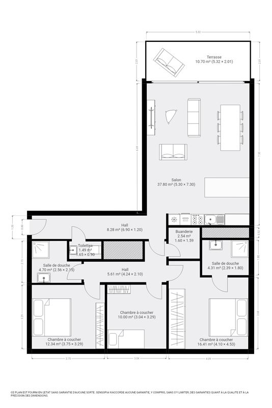 !OPTION! Appartement de standing en bord de Meuse
