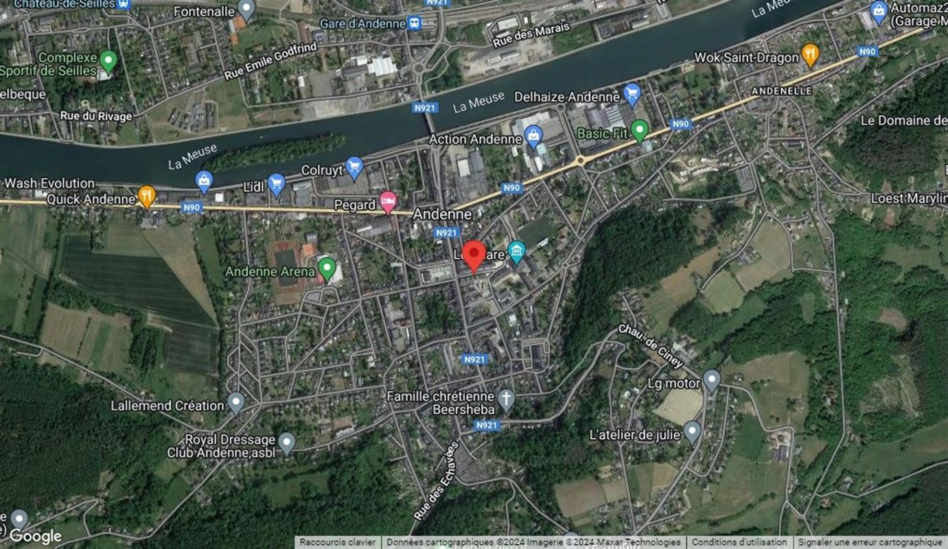 Superbe surface commerciale dans l'Ecoquartier d'Andenne