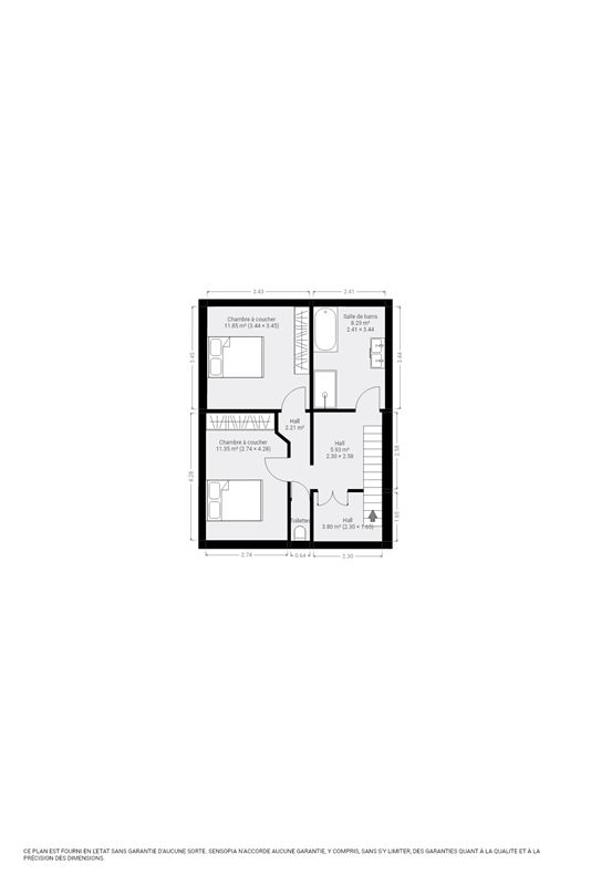Maison rénovée dans le centre ville d'Andenne