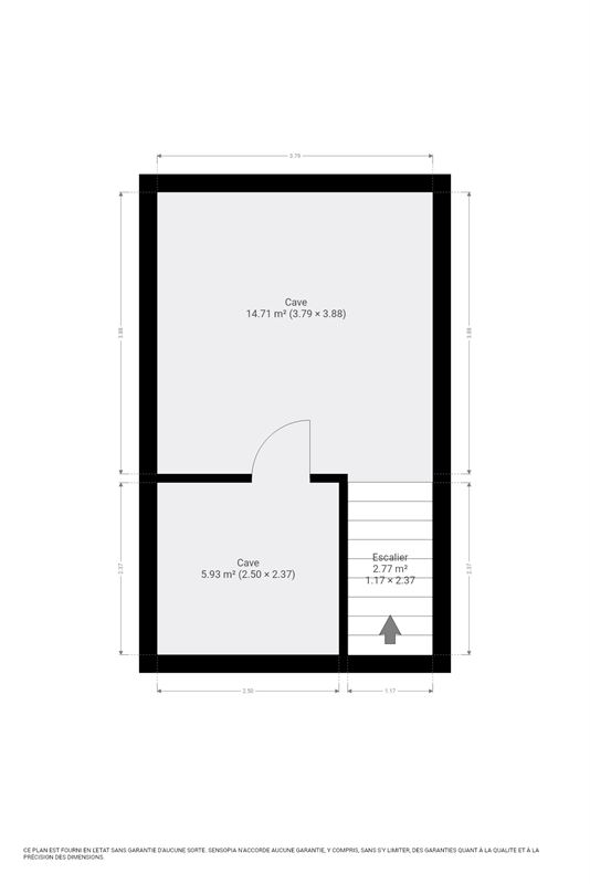 Maison 2 chambres en centre ville