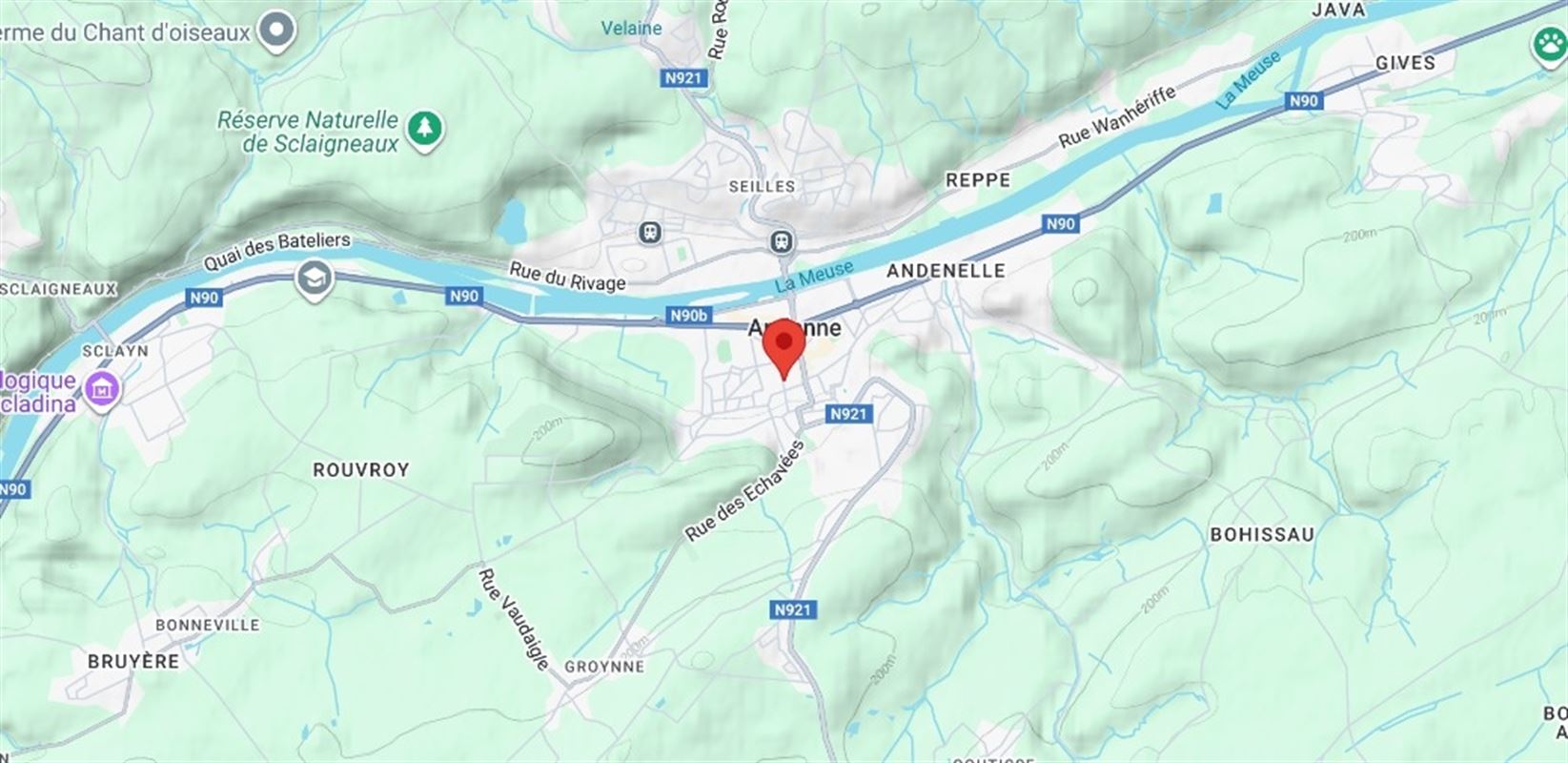 Appartement 3 chambres dans l'hypercentre d'Andenne