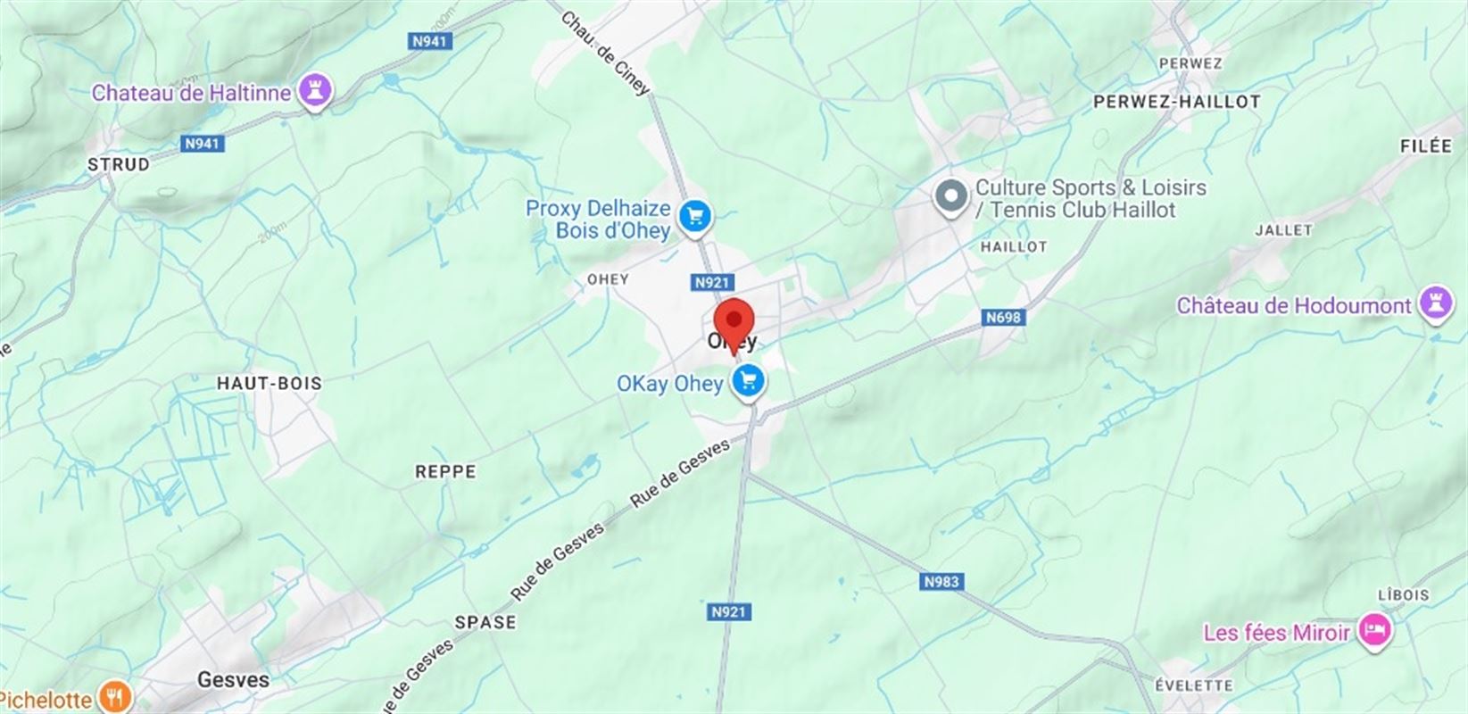 Bel appartement 2 chambres en plein cœur d'Ohey