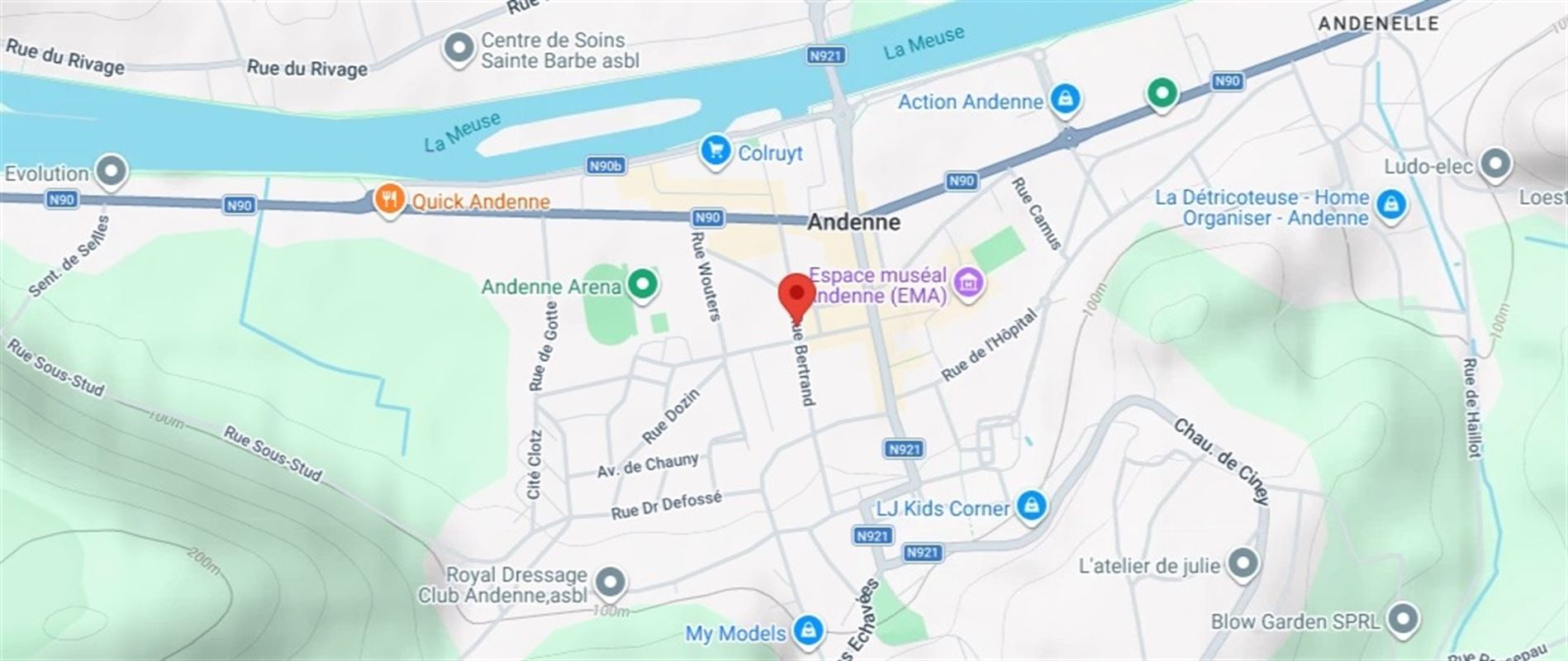 Appartement neuf dans le centre d'Andenne