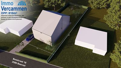Knap perceel grond - opp. 810 m² - te Putte