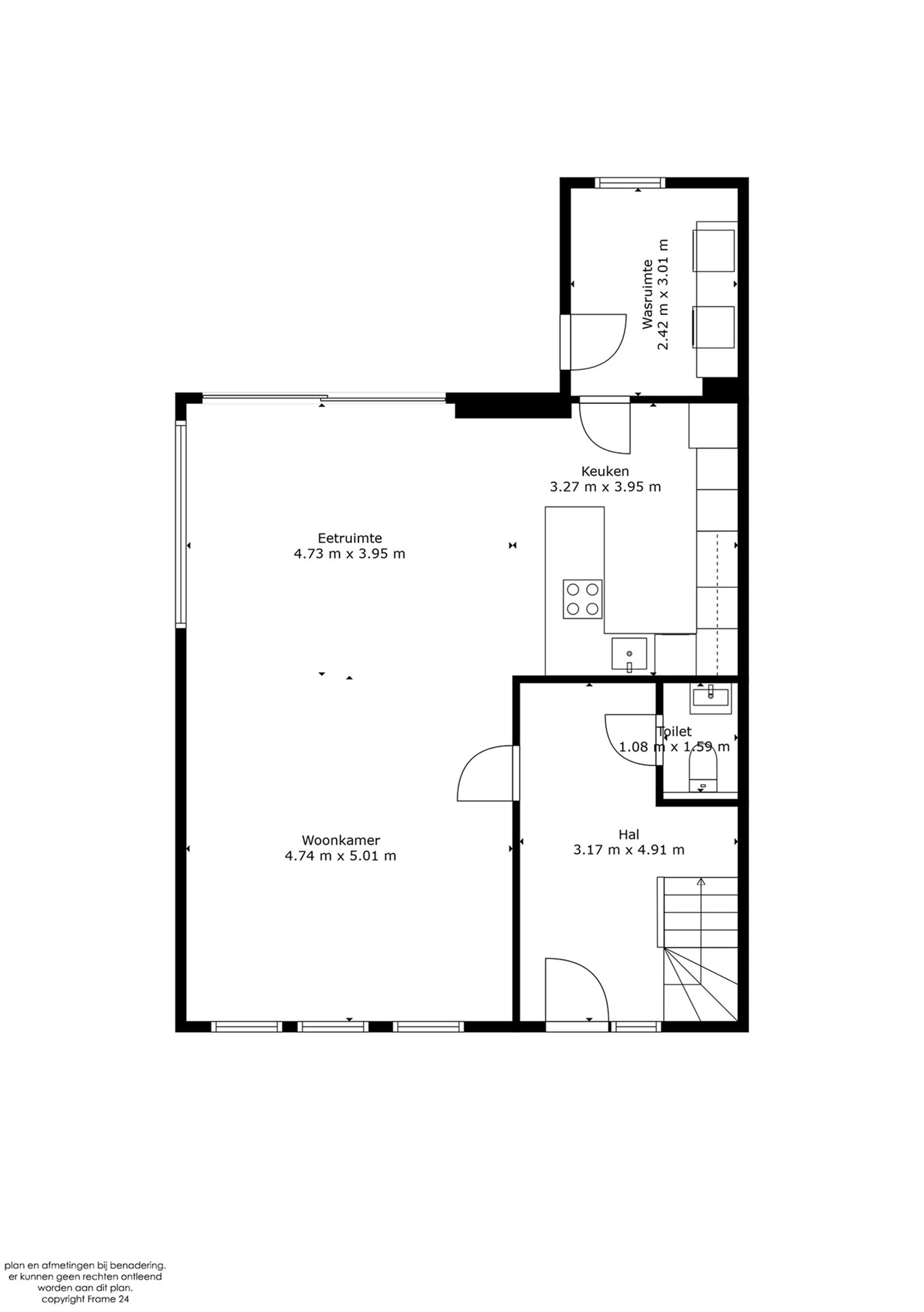 Recente woning met atelier en 3 achterliggende garages te Sint-Katelijne-Waver