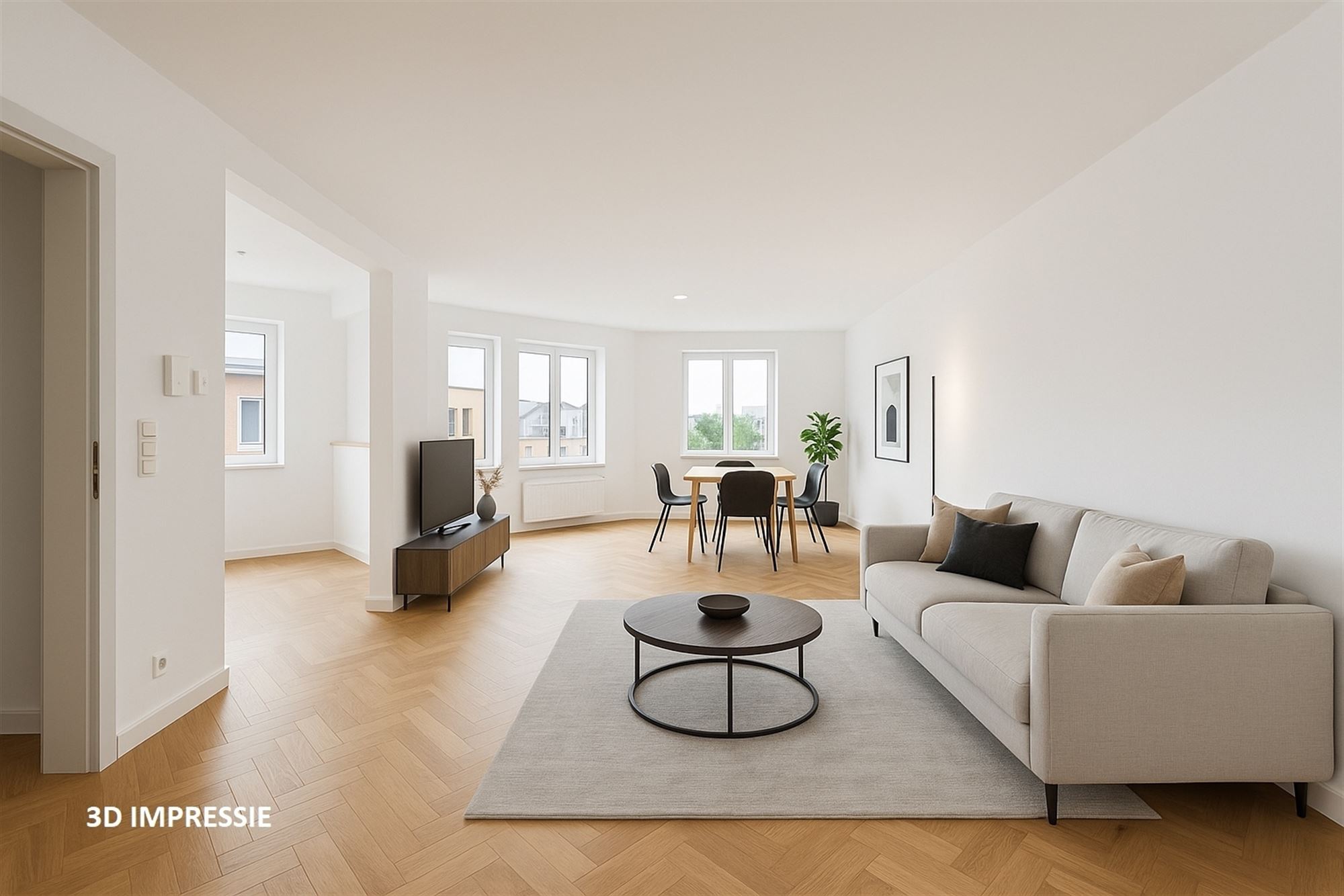 Opbrengsteigendom - 2 appartementen + handelspand te Lier