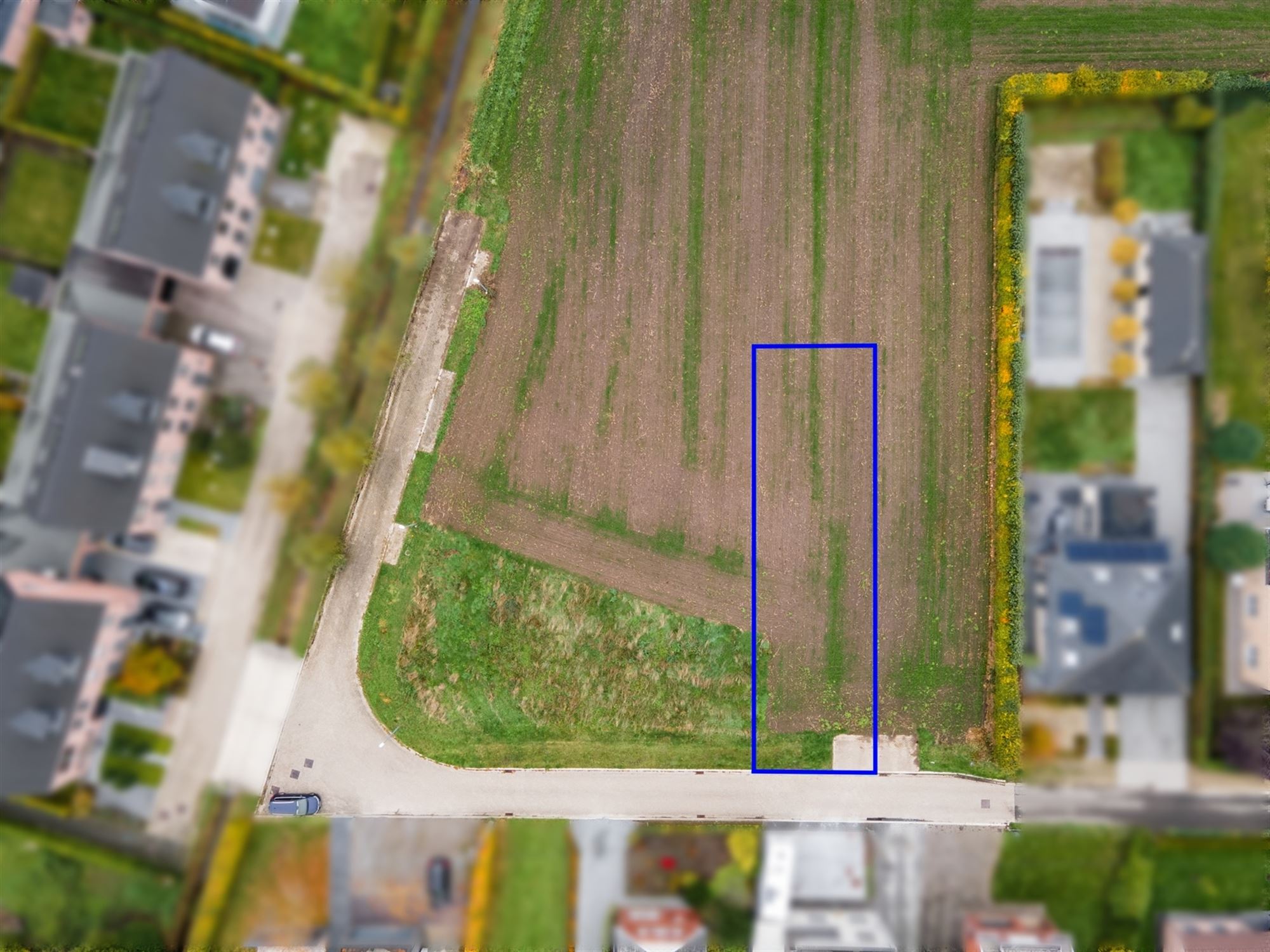 Bouwgrond voor HOB - opp. 375 m² - gunstig gelegen te Putte - Peulis