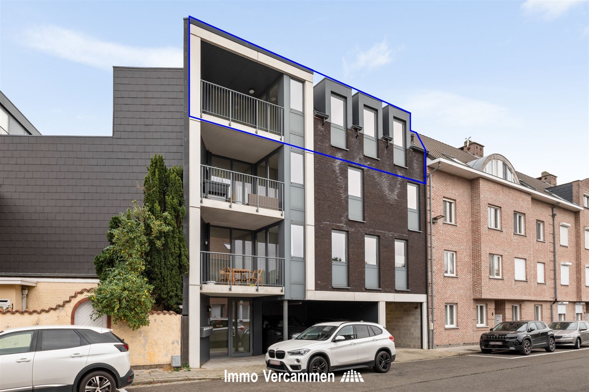 Recent dakappartement met 2 slaapkamers te Mechelen