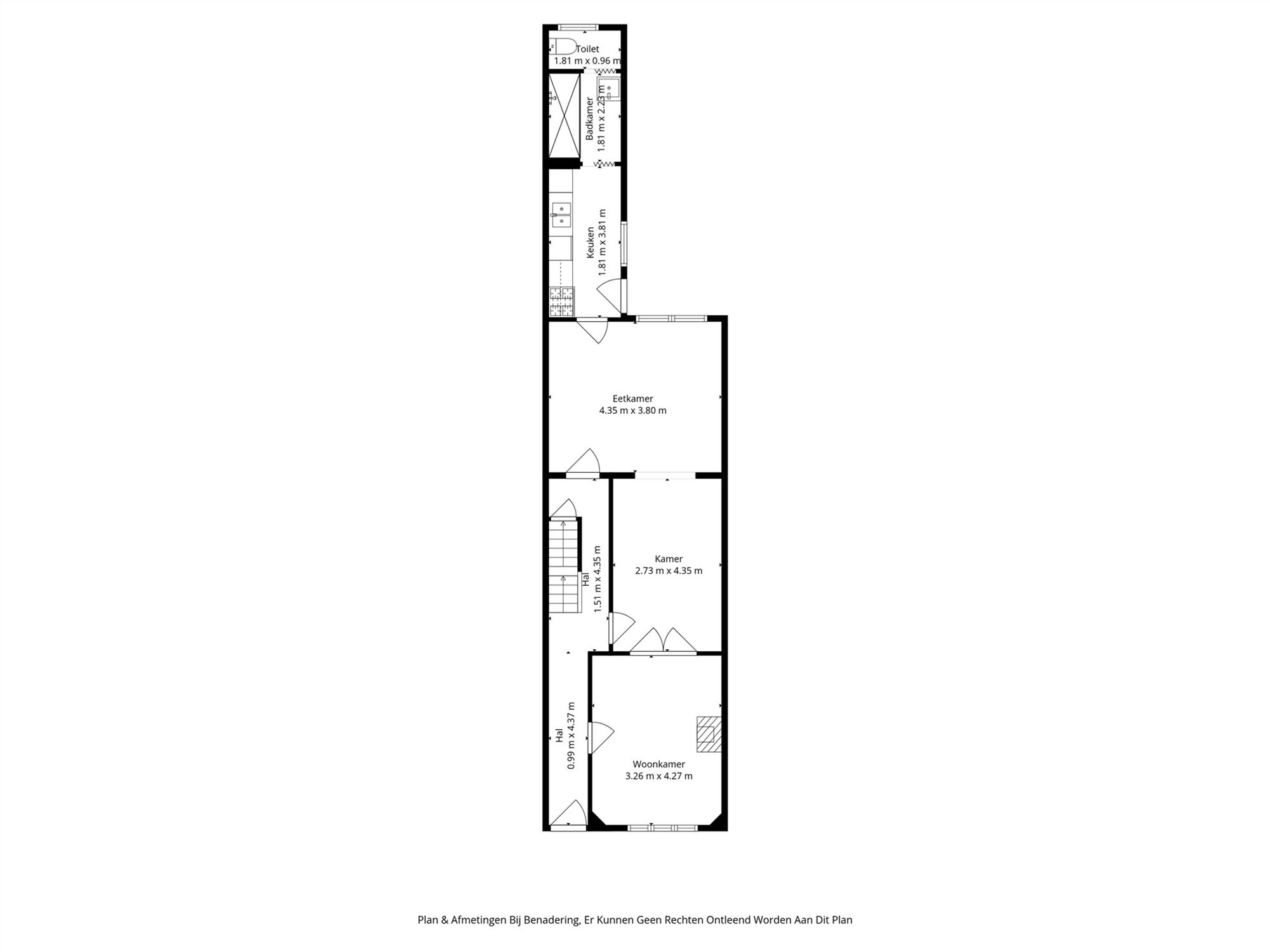 Knappe herenwoning in het Begijnhof te Mechelen