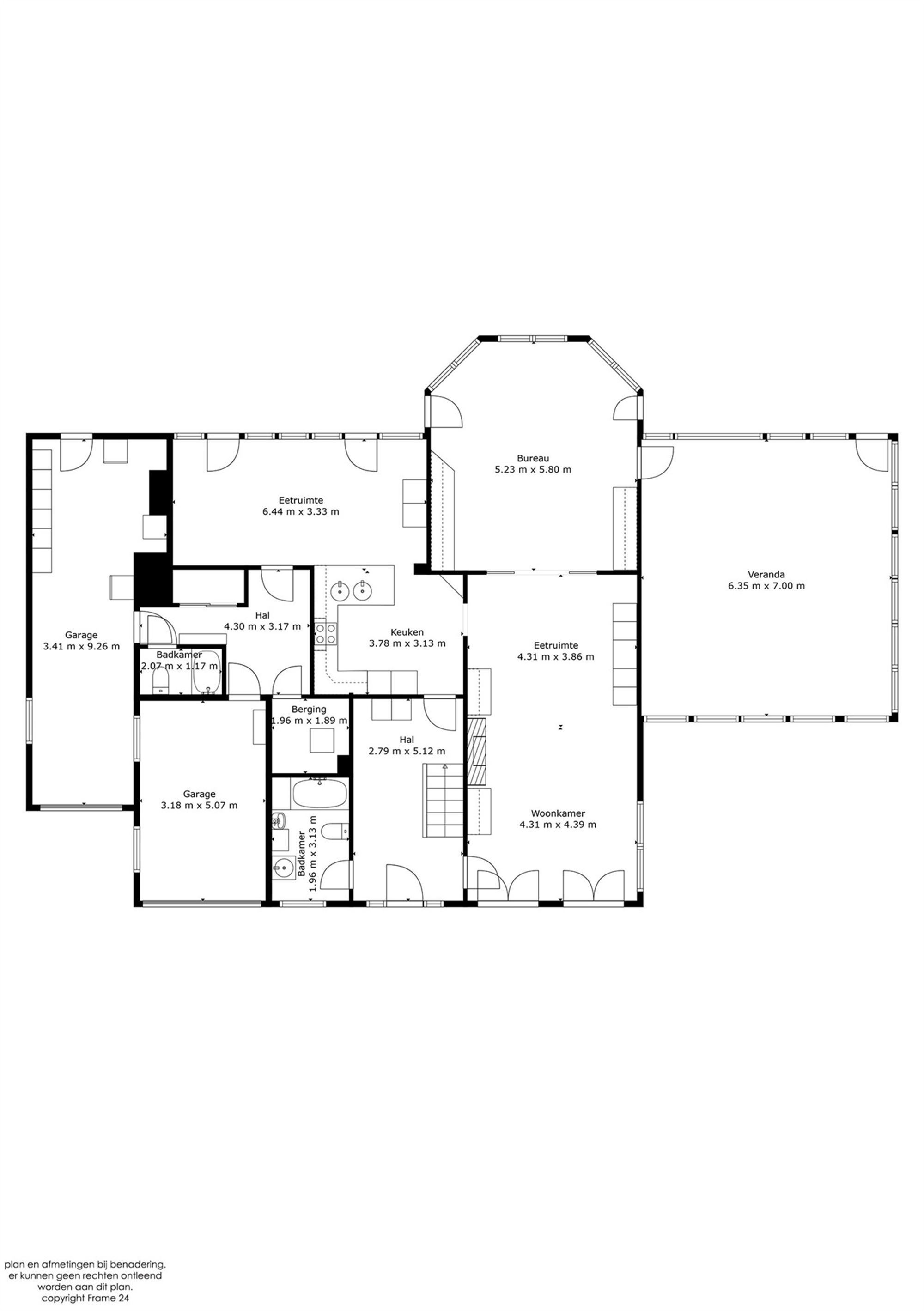 Knappe bedrijfswoning met ruime loods te Onze-Lieve-Vrouw-Waver