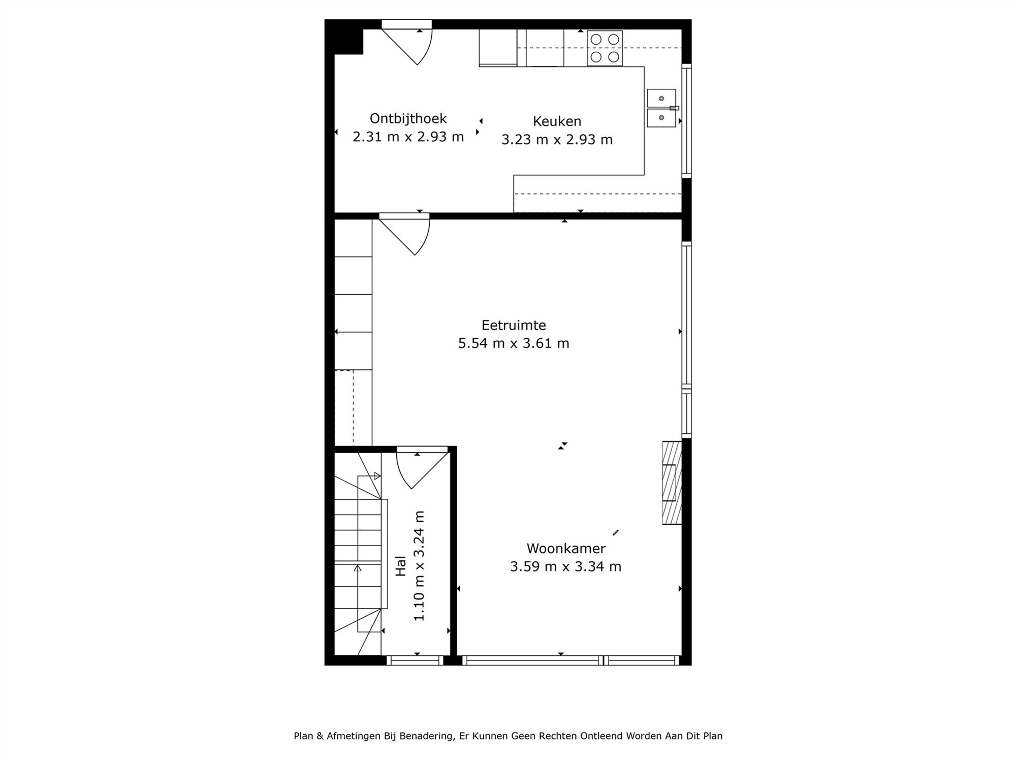 Bel-etage woning met 3 slaapkamers in Lier