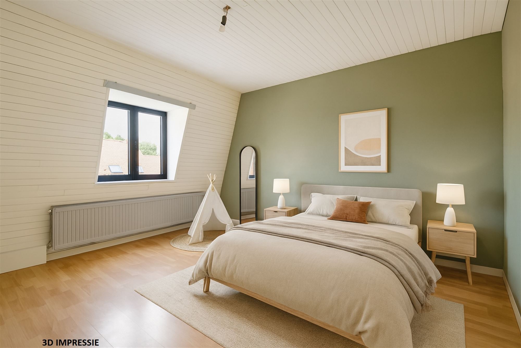 Grotendeels gemoderniseerde woning te Lier