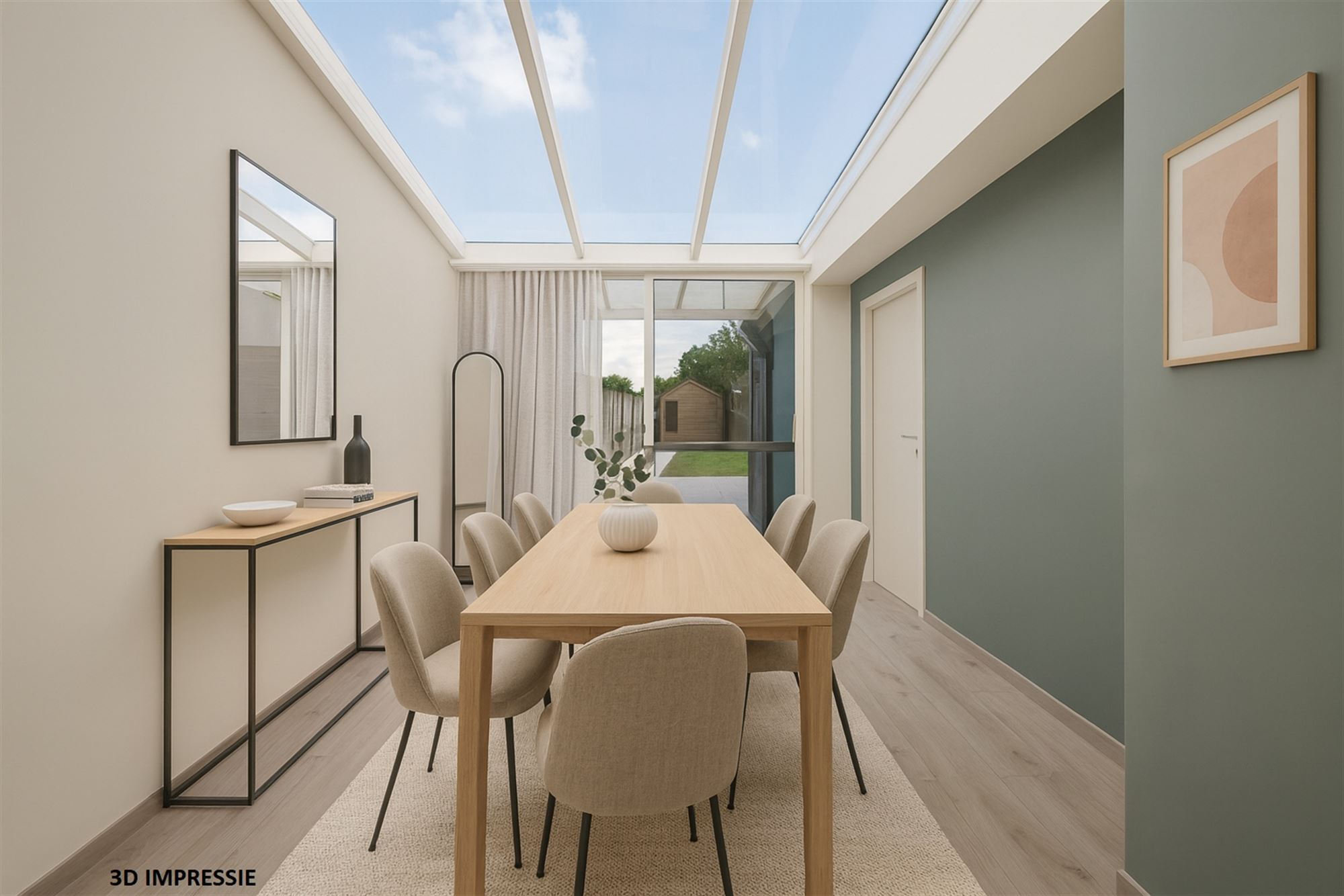 Grotendeels gemoderniseerde woning te Lier