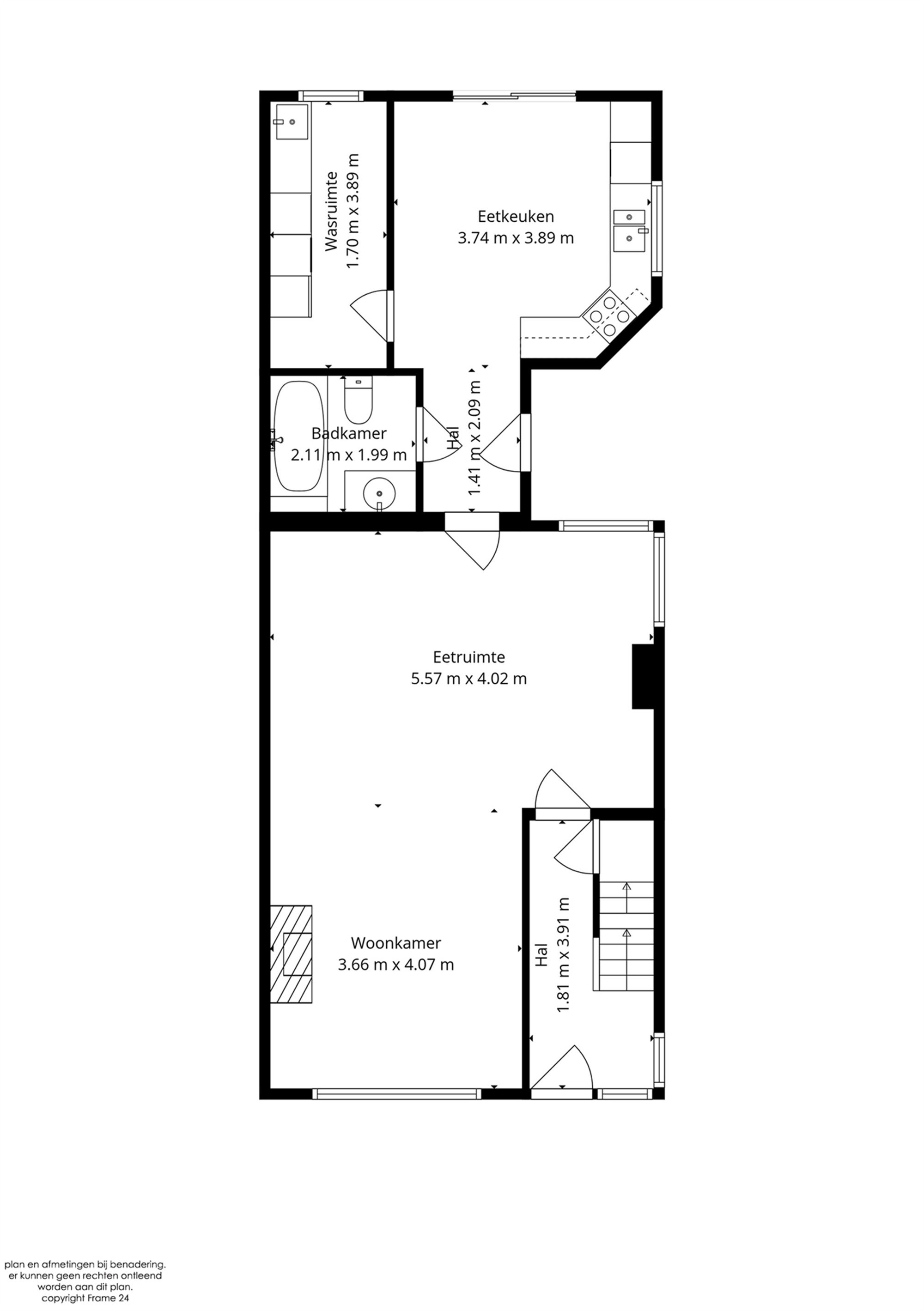 Charmante woning met 2 (mogelijk 3!) slaapkamers te Duffel.