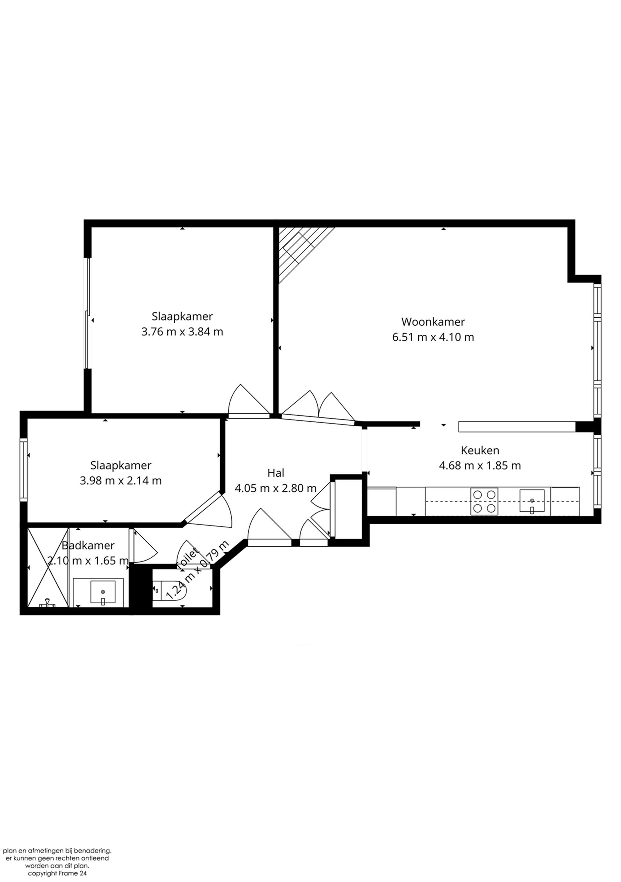 Gemoderniseerd appartement te Mechelen