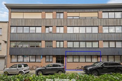Gelijkvloers appartement met ruim terras en staanplaats, in het hart van Mechelen