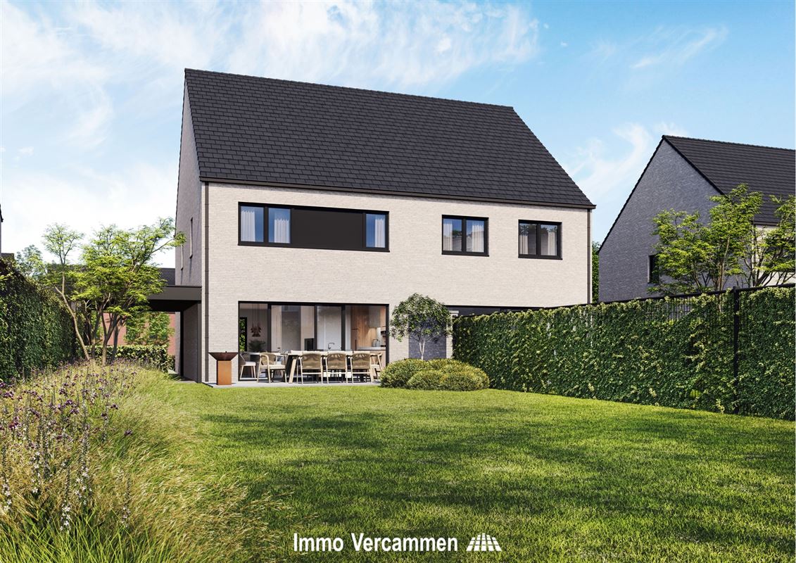Kwalitatief afgewerkte, halfopen bebouwing te Putte