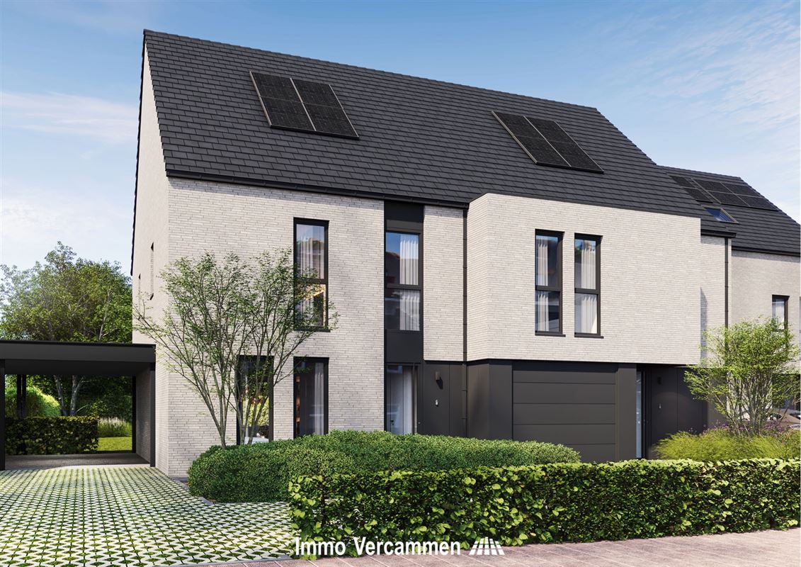 Moderne woning met inpandige garage te Putte