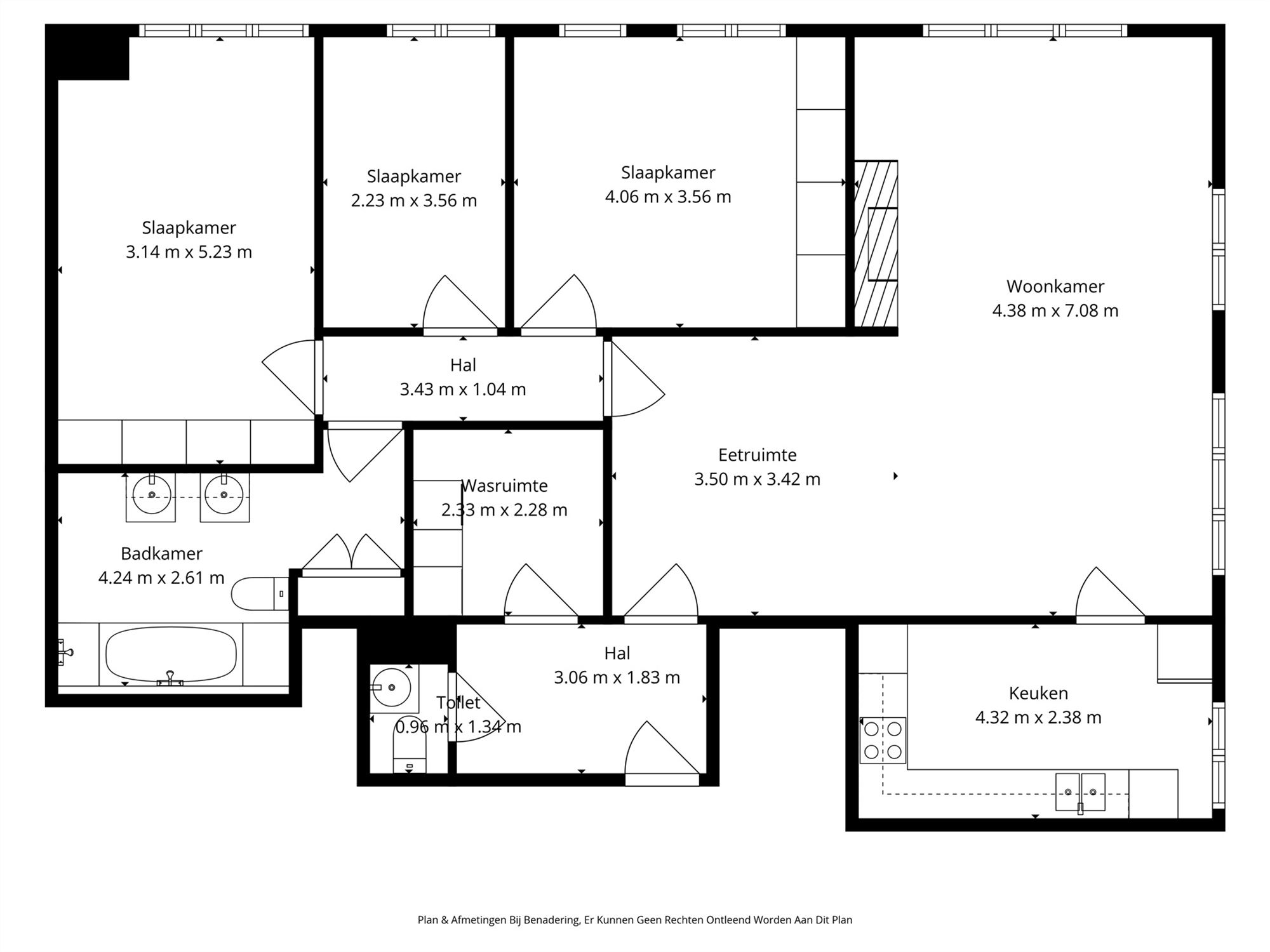Karaktervol appartement met 3 slpks te Duffel